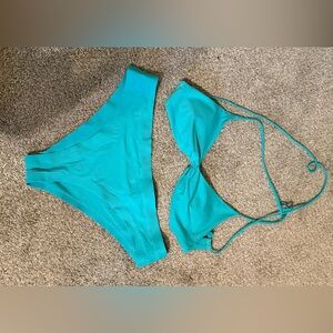 Lululemon Athletica Vibrant Blue Bikini Set